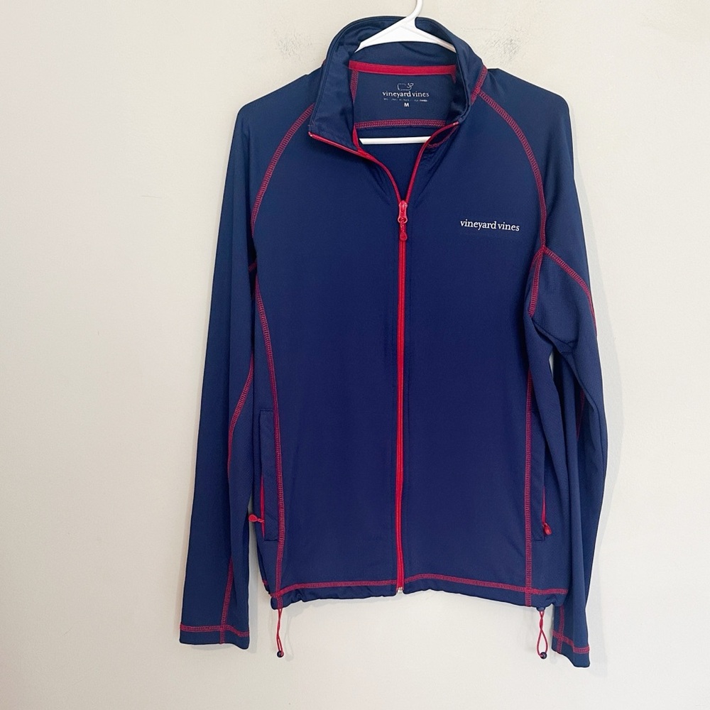 Vineyard Vines Men’s Performance Full Zip athletic jacket size Medium